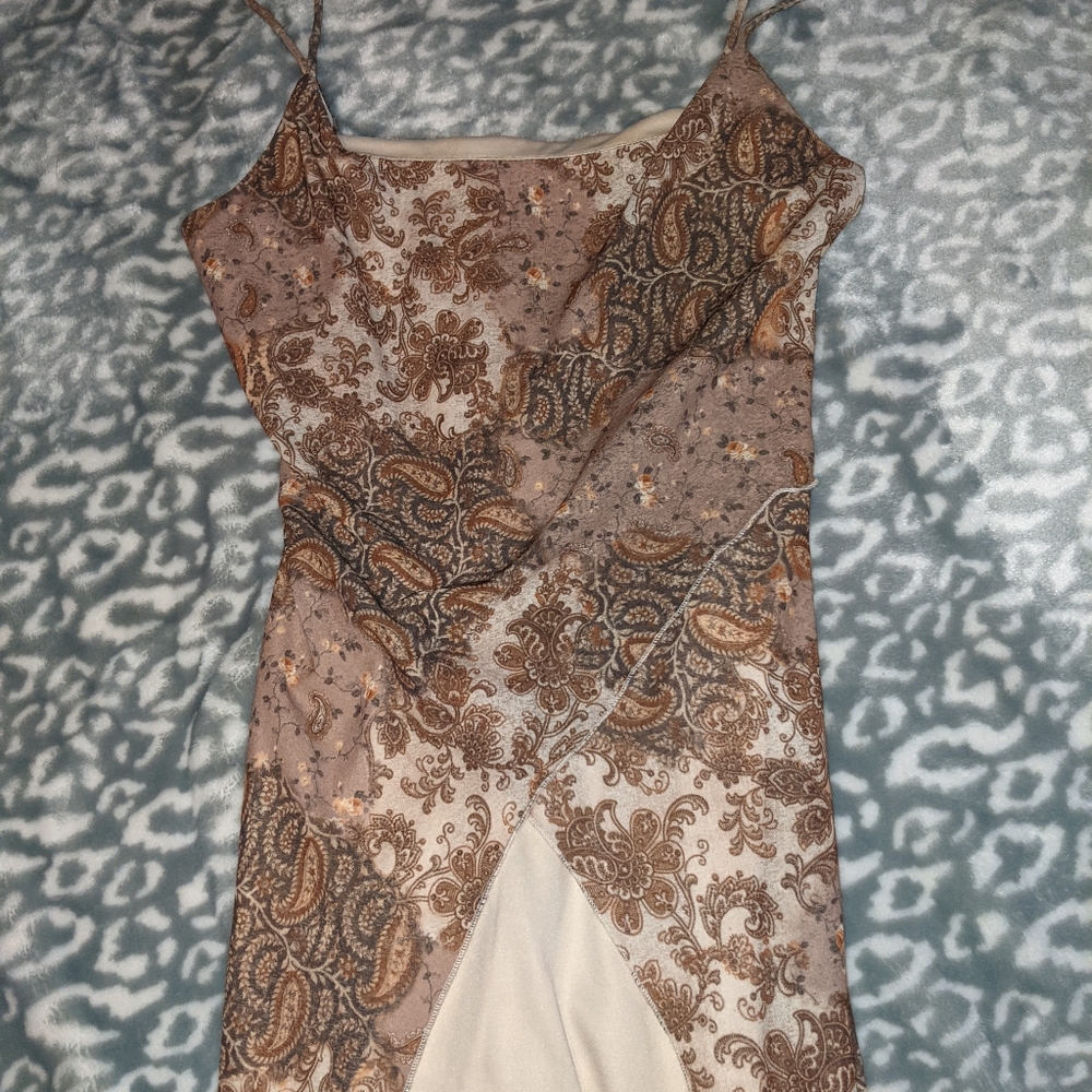 paisley dress